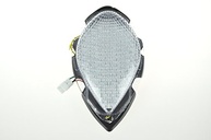 Luz Traseira LED com Seta Integrada para Yamaha Road Star 2004-2014 - Lente Transparente - imagem 2