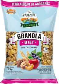Granola com Castanhas Diet 230G - imagem 1