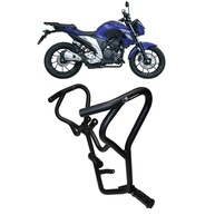 Protetor de Carenagem com Pedaleira para Yamaha Fazer FZ 25 (2018+) - Preto Fosco - imagem 1