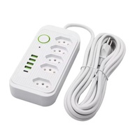 Extensão Elétrica 5 Tomadas com USB-C: Carregamento Rápido e Segurança para Seus Dispositivos - imagem 2