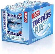 Chiclete Mentos Purefresh Mint Com 6 Potes - 552g - imagem 1