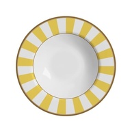 Prato Fundo Stripe Amarelo Alleanza - Jogo com 6 Peças em Cerâmica Premium - imagem 2
