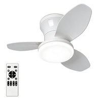Ventilador de Teto Inverter 88cm com Luz Tricolor e Controle Remoto - 110V - imagem 1