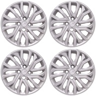 Calota Aro 14" Prata Grid para Fiat Argo/Cronos 2022 - Jogo com 4 Unidades - imagem 1
