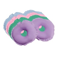 Kit Com 4 Pares Rosquinha de Amamentação 100% Algodão Macias e Lavável Protetor Mamilo Absorvente Mamães - imagem 1