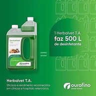 CHAMOKA Herbalvet TA - Desinfetante Bactericida 1000ml com Cloreto de Benzalcônio - imagem 4
