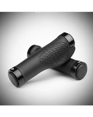 Punhos Ergonômicos para Bike MTB: Conforto e Segurança com Borracha Antiderrapante e Trava de Alumínio - imagem 1