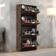 Sapateira Safira Chocolate – Organize até 24 Pares com Estilo e Praticidade - imagem 1