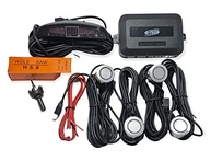 Sensor de Estacionamento H-Tech Prata 4 Pontos: Estacione com Confiança e Segurança! - imagem 2
