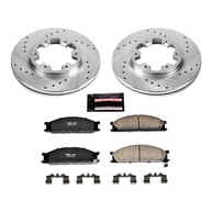 Kit Freio Dianteiro Power Stop K4837: Potência e Segurança com Rotores Furados/Ranhurados e Pastilhas Cerâmica Z23 - imagem 3