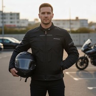 Jaqueta Vent Shiver Com Proteção Masculina Motociclista Motoqueira - imagem 3