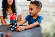 Garrafa Infantil Disney Minnie Mouse com Canudo - Segura, Leve e Sem BPA - imagem 3