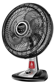 Ventilador Mondial 40cm Super Turbo com Repelente Líquido - 8 Pás, Silencioso, Oscilante e Inclinável - imagem 1