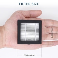 Filtro HEPA + Carbono Ativo para Cinzeiro Sem Fumaça VTAR - Pacote com 4 Unidades - imagem 3