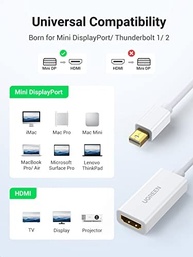 UGREEN Adaptador Mini DisplayPort para HDMI: Conecte seu MacBook e Surface com Qualidade - imagem 3