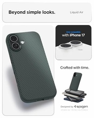 Capa Spigen Liquid Air para iPhone 17 - Proteção Moderna com Estilo Geo - imagem 3