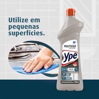 Ypê Limpador Multiuso com Álcool 500ml - Brilho sem Embaçar e Secagem Rápida - imagem 5
