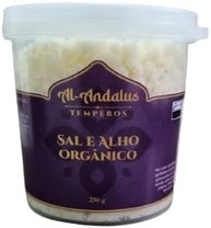 Sal com Alho Orgânico Al Andalus 250g - imagem 1