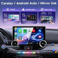 Central Multimídia Android Hodozzy 10.1" com CarPlay/Android Auto Sem Fio, 4G+64G e GPS - imagem 3