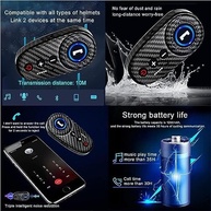 Capacete Modular para Moto com Bluetooth Integrado - Segurança e Conectividade ECE Aprovado - imagem 5