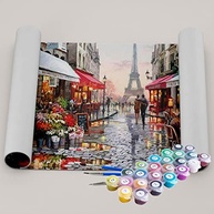 Kit de Pintura Terapêutica Torre Eiffel - Relaxamento e Criatividade com MAUE ART STORE - imagem 3