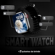 Smartwatch AMOLED 2.2" com 7 Pulseiras: Design Moderno, Bluetooth 5.2 e Multitarefa Avançada - imagem 5