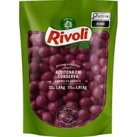Azeitona Preta em Conserva com Caroco Rivoli Sache 1,01kg - imagem 1