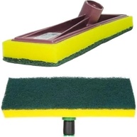 Rodo Abrasivo Refil com Esponja 26 cm - Dupla Face para Limpeza Profunda de Pisos e Azulejos - imagem 2