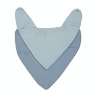 Babador Bandana Liso Papi Baby - Conjunto com 2 Unidades para Bebês - imagem 4