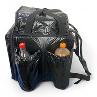 Bag Impermeável para Delivery 45L com Caixa Térmica Laminada - Ideal para Motoboys (Preta) - imagem 4