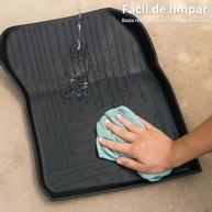Tapete Bandeja Borracha VW Tera 2025/2026 - Jogo Completo 3mm com Borda Alta - imagem 5