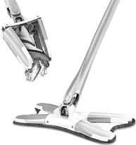 Rodo Mop Esfregão Giratório 360° com Base 37cm e Cabo Extensível 88-152cm - imagem 2