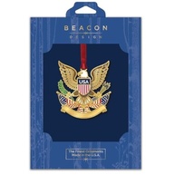 Beacon Design Ornamento Patriótico com Águia e Bandeira - 7cm Multicolorido - imagem 4