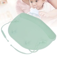 Tapete de Mesa com Ventosas e Bolso para Alimentos - Silicone Portátil para Bebês e Crianças (Verde) - imagem 3