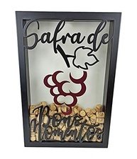 Quadro Porta Rolhas de Vinho Safra de Bons Momentos 150 - Organize sua Adega com Estilo - imagem 2