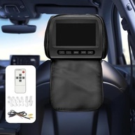 Tela de Encosto de Cabeça Automotivo 7" com Dupla Entrada de Vídeo - Entretenimento Completo para Viagens! - imagem 3