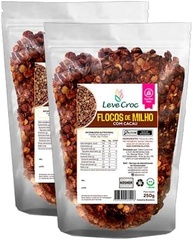 Kit 2X: Flocos de Milho com Cacau Sem Glúten Leve Croc 250g - imagem 1