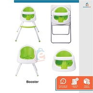 Cadeirão Lily 4-em-1 com Encosto Ajustável - Segurança e Conforto até 5 Anos - imagem 4
