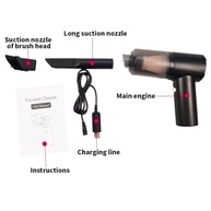 Aspirador Portátil Sem Fio Automotivo Potente 120W com Filtro HEPA - Limpeza Rápida para Carro e Casa - imagem 5