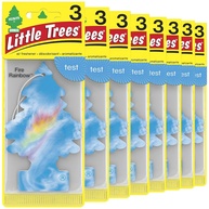 LITTLE TREES Rainbow Fire: Purificador de Ar para Carro e Casa com Perfume Duradouro - imagem 1