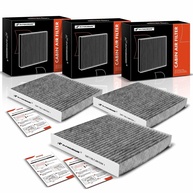 Kit 3 Filtros de Ar de Cabine com Carvão Ativado A-Premium para Acura e Honda - Ar Puro e Fresco! - imagem 1