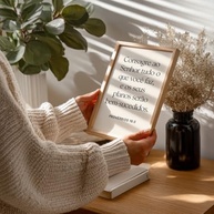 Quadro Decorativo Provérbios 16:3 - Inspire sua Casa com Fé e Esperança - imagem 4
