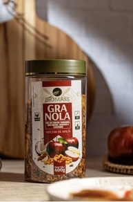 Granola Néctar de Maçã, Mix de Cereais Torrados com Frutas e Castanhas, 400g (BOWL) - imagem 4