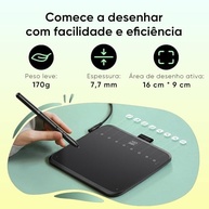 XPPen 2024 mesa digitalizadora Deco 640 6" com chave virtual - imagem 4
