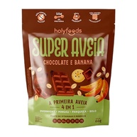 Super Aveia Chocolate com Banana Sem Glúten Holyfoods 66g - imagem 2