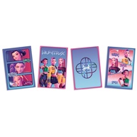 Quadros Decorativos Guerreiras do K-Pop - 4 Unidades 31x21 cm - Decore sua Festa com Estilo - imagem 1
