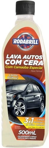Kit Completo Rodabrill: Lava Autos com Cera, Pretinho para Pneus e Silicone Gel para um Brilho Impecável - imagem 4