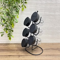 Arthi Conjunto com 6 Porta Condimentos de Bancada Black – Organize sua Cozinha com Estilo - imagem 3