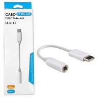Cabo Adaptador Tipo C para Fone P2 com Chip DAC: Som Cristalino em Qualquer Aparelho! - imagem 1