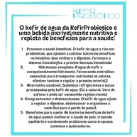 Kefir de Agua Com Tampa Voal e Frasco 500ml - imagem 3
